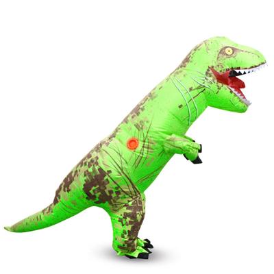 [24HOURS] Dinosaur Cosplay Dinosaur Kigurumi Tyrannosaurus Monster Cosplay Costume Air Filled Inflatable Party Unisex Inflatable G176 For Kids