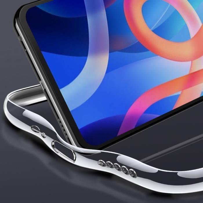 Coque de protection - Xiaomi - Redmi Note 11 4G - UltraSlim - Transparent - 2x Verre Trempé