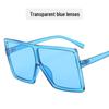 Stylowe Damskie Okulary Przeciwsłoneczne w Kwadratowej Oprawce z Metalowymi Zawiasami - Modny Europejski i Amerykański Design