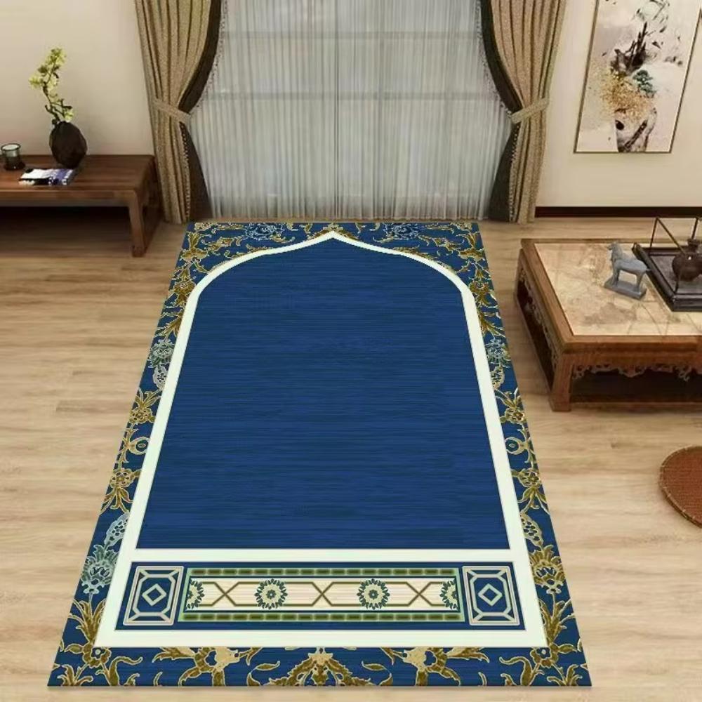 Premium Islamic Prayer Rug Non Slip Floor Mat for Home Decor Living Room Bedroom Stylish and Durable Carpet for Daily Use