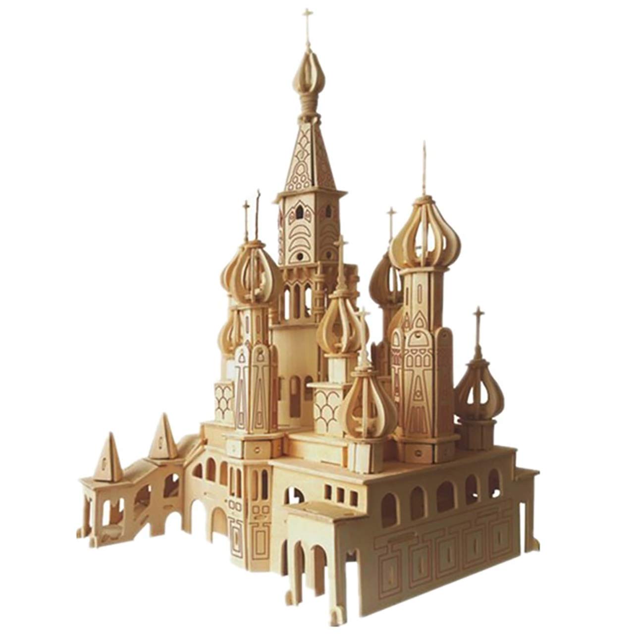 

Набор для 3D-пазла Felimore, Сборный 3D Деревянный Сделай сам Ст. Петербургский собор