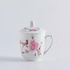 Minguan Ceramic Office Teacup Set with Lid