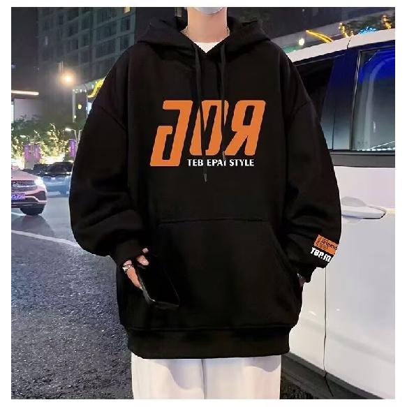 Retro-Pullover im Hong Kong-Stil für Herren, Frühling und Herbst, Kapuzenpullover für Herren, amerikanischer schwerer High Street-Ins-Mode-Marken-Baggy-Mantel