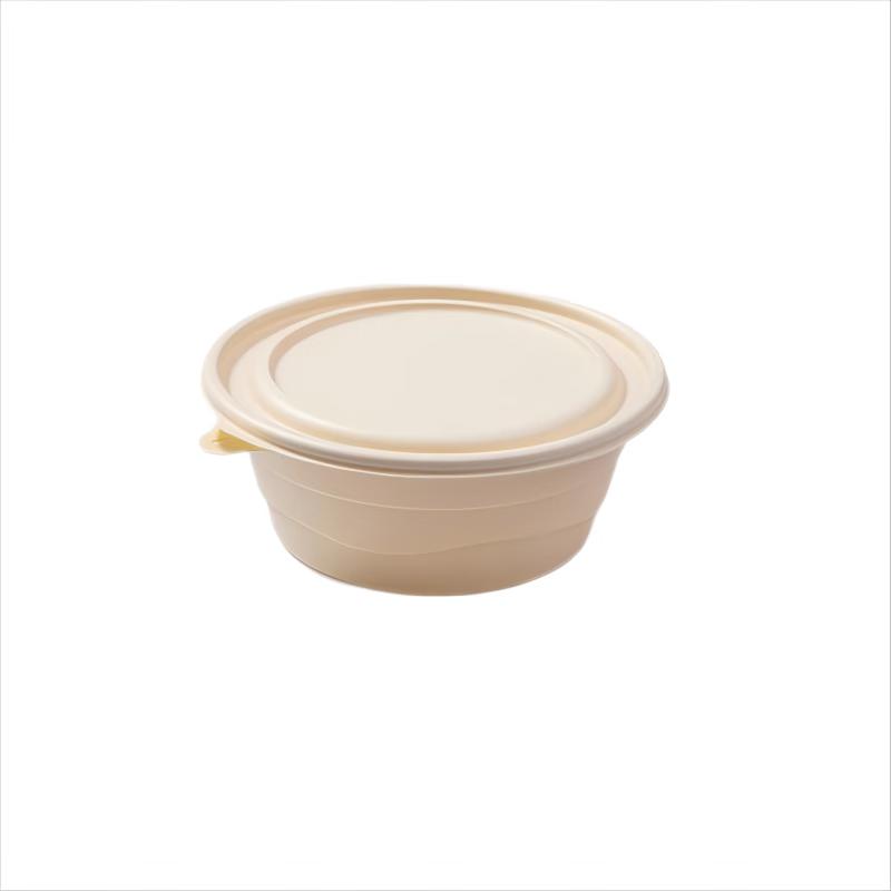 Mr. Corn 1200ml Compostable Round Food Containers