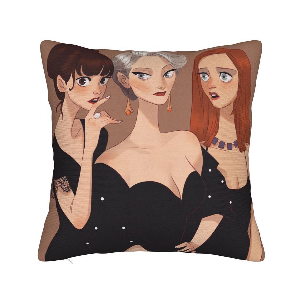 New Movie Andy Miranda 2026 Pillow Cover  Comfy Cushion Cover Vintage Pillow Case For Living Room Sofa
