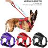Dog Leash, Anti-breakaway, Anti-collision, Night Reflective Dog Walking Chest and Back Strap, Medium and Large-sized Dog Tactical Chest and Back