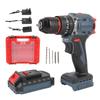 Cordless Drill Cordless Drill Set 1500RPM 25 Torsion Settings Electric Power Drill Driver with LED Light for Home Maintenance