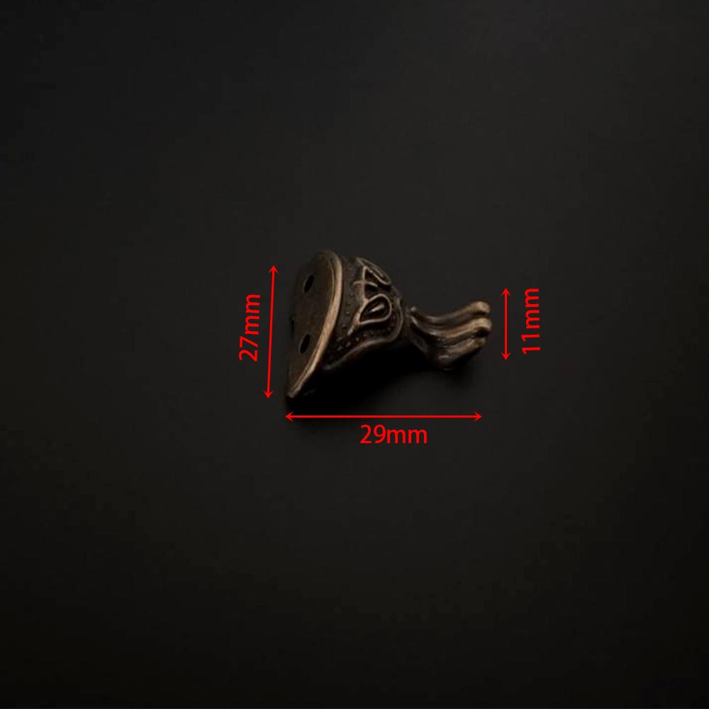 Langlebige Legierung Dekoratives Möbelteil Boxschutzecke Beine Füße Möbelbein