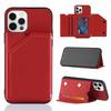 Slim PU Leather Phone Case With Card Slots Stand IPhone 14 Pro Max 13 Mini SE Shockproof Wallet Cover