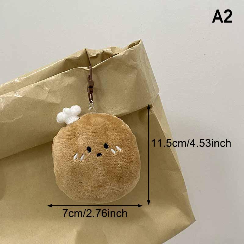 

Мультяшная милая плюшевая кукла брелок для ключей еда игровая цепочка для ключей брелок автомобильный телефон подвеска подвеска украшение подарок аксессуары подарок