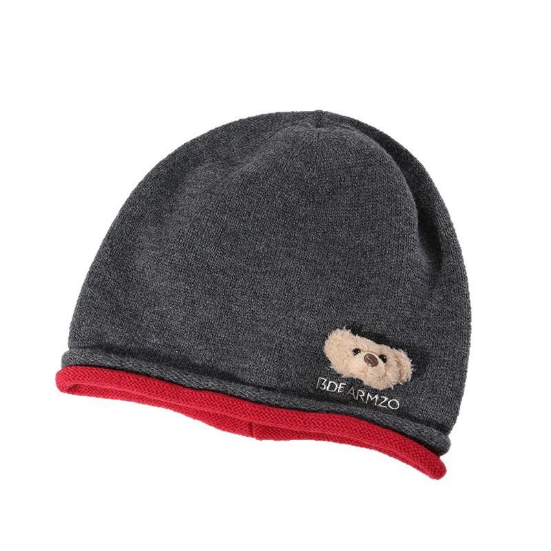 New Style Dui Dui Hat for Women In Autumn and Winter Korean Style Loose Big Head Circumference Cold Hat Showing Face Little Cute Pullover Cap