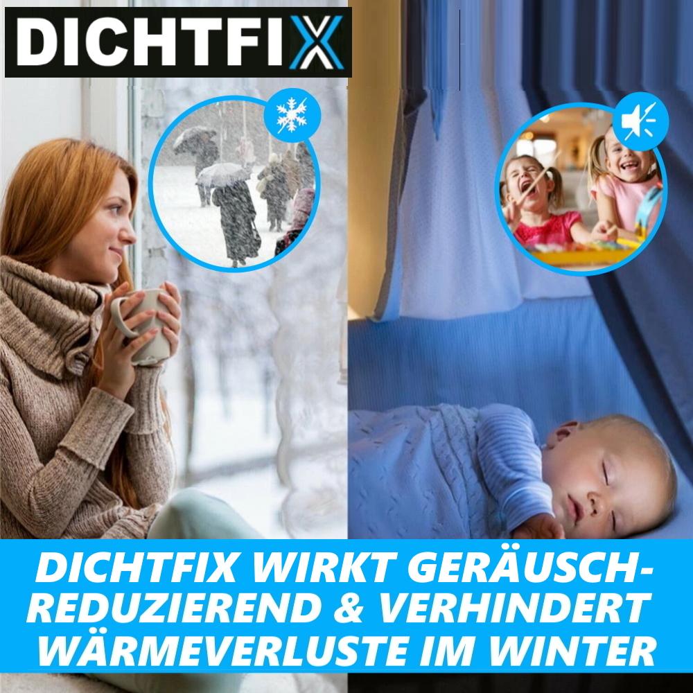 DICHTFIX Silicone Sealing Strip Silicone Sealing Strip Door Bottom Seal