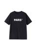 Bold Letter Fashion Print Casual Short Sleeve Women T-Shirt For Spring Summer Basics O-Collar Women's Clothing
