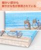 PieceRelax Plastic Canvas Puzzle Series Midsummer no puzzle 366-piece [Bicycle - Beach] (24x31cm) - Adult-friendly, challenging, fragments, click-fit