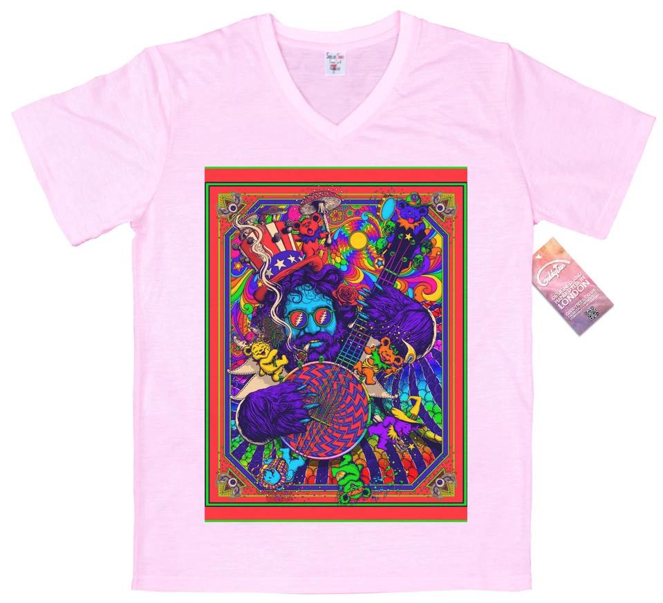 Jerry Garcia T Shirt Artwork by rosenfeldtown, #Grateful Dead XL