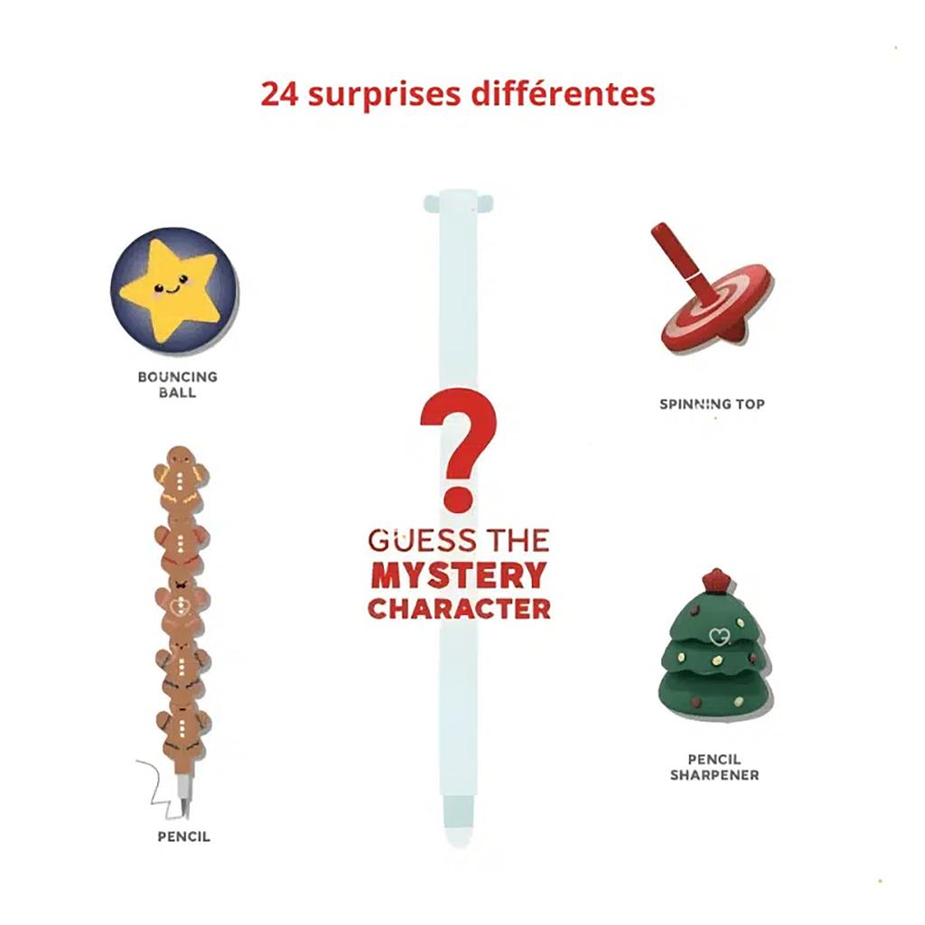 Dream Express Adventskalender Limited Edition , Zugförmige Weihnachts-Countdown-Box mit 24 einzigartigen Überraschungen, 80ml