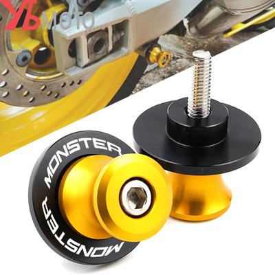 Cievky na kyvné rameno Pre DUCATI Monster 696 796 821 1200 S2R 800 Multistrada 1200 1200S 1200GT Diely Motocyklový Posuvník Stojanový Skrutka