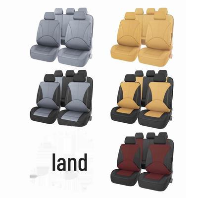Set universale coprisedili auto da nove pezzi realizzato in pelle PU adatto per tutte le stagioni, perfetto per il commercio transfrontaliero.