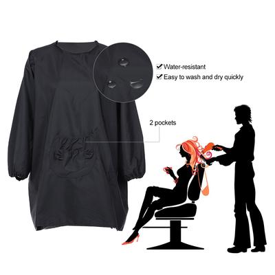 Hairdressing Salon Apron Waterproof Hair Dresser Cape Hair Cloth Cutting Dyeing Styling Gown for Barber Shop
