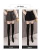 High Waist Woolen Wide-Leg Shorts for Women – Autumn/Winter Versatile Casual Slim A-Line Design (2025).