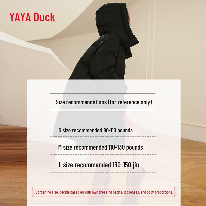 Yaya Women's Winter Loose Mid-Length Down Jacket