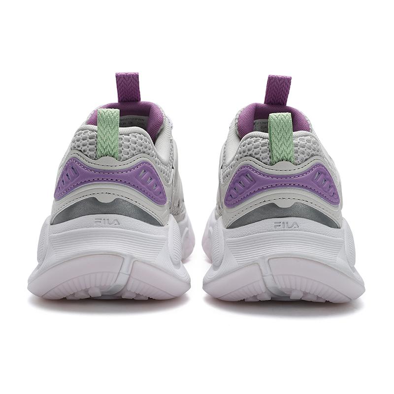 New FILA TRUFFLE Abrasion Resistant Breathable Low Top Casual Shoes Women's Ecru F12W521123FWW