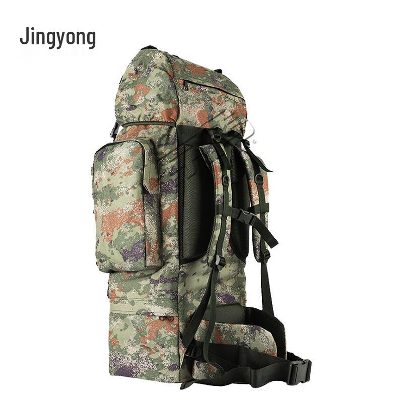 Jingyong 110L Tactical Camouflage Mountaineering Backpack