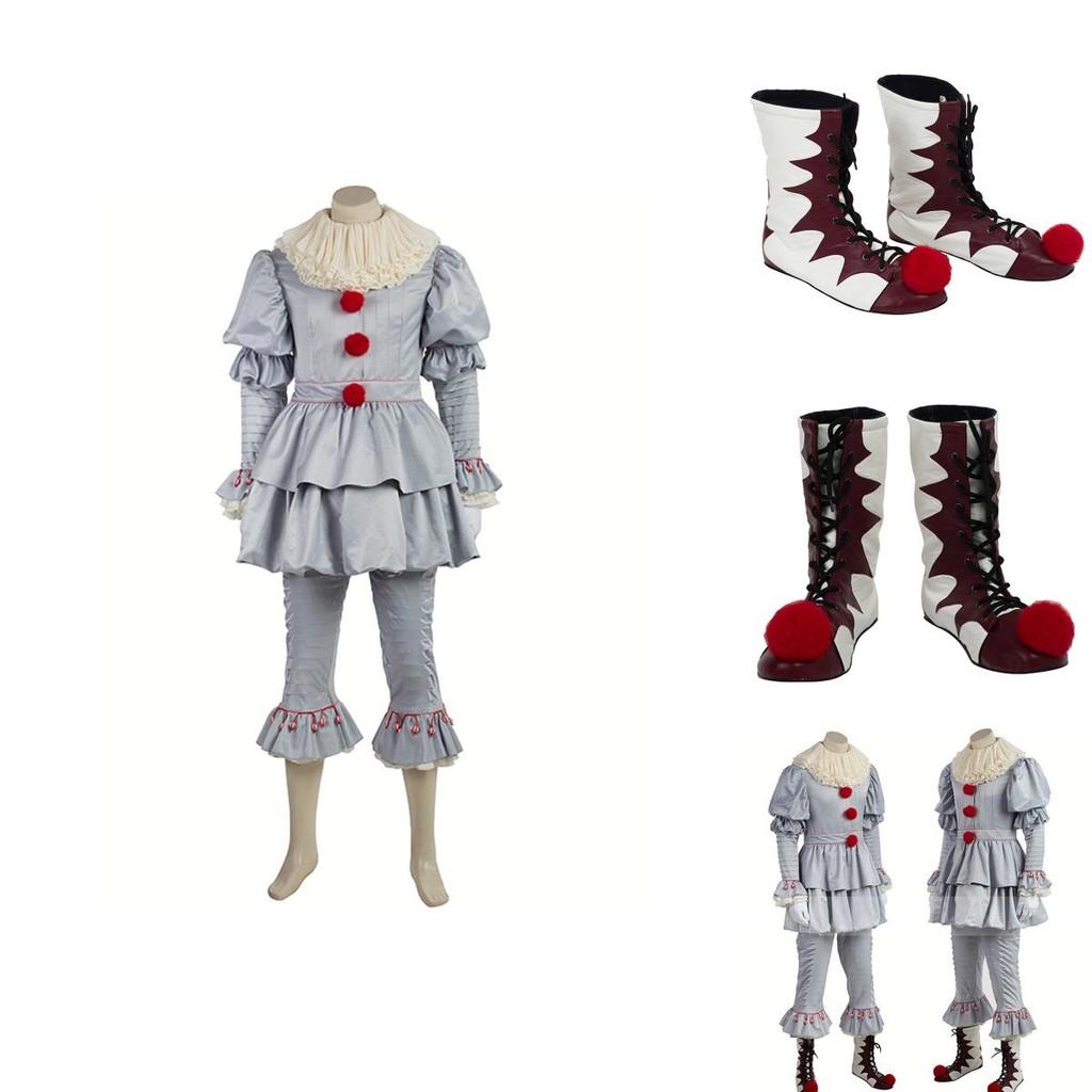Stephen King's It Scary Clown Joker Pennywise Costume Breathable And Comfortable