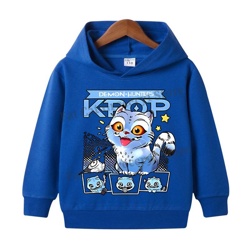 Kpop Mikiny Lovce démonů Dívky Chlapci Anime Rumi Mira Zoey Mikina Dětská Jaro Podzim Pulovr Dlouhý rukáv Dětské oblečení