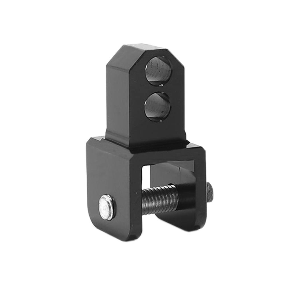 

Мотоциклетный модификатор заднего амортизатора с круглым концом, сменные аксессуары для вилки, двойной порт вилки, часть для увеличения высоты заднего амортизатора с отверстиями 10 мм и 15 мм чёрный