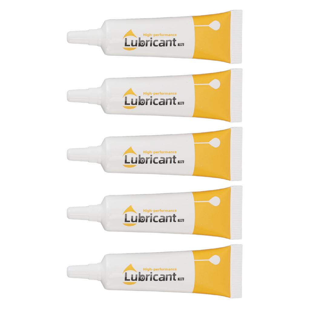 5 ks 10g Mazivo na zip Vodotěsné Dlouhotrvající Univerzální Čiré Nezanechávající skvrny Mazivo na zip pro