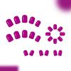 Glossy Short Fake Nails 24 Pieces Set For Sweet Style