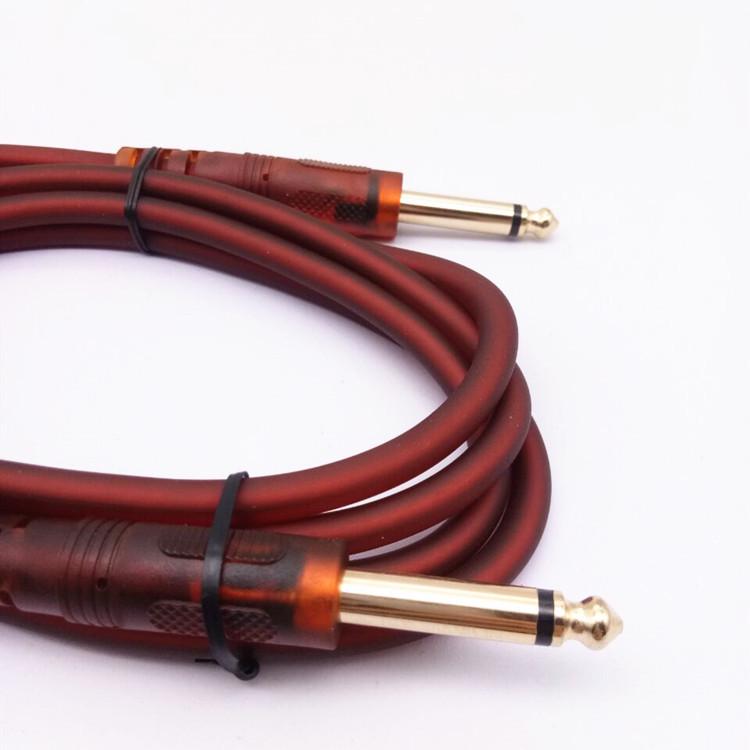 Guitar to Mixer 6.35mm Microphone Cable 6.5mm Connector