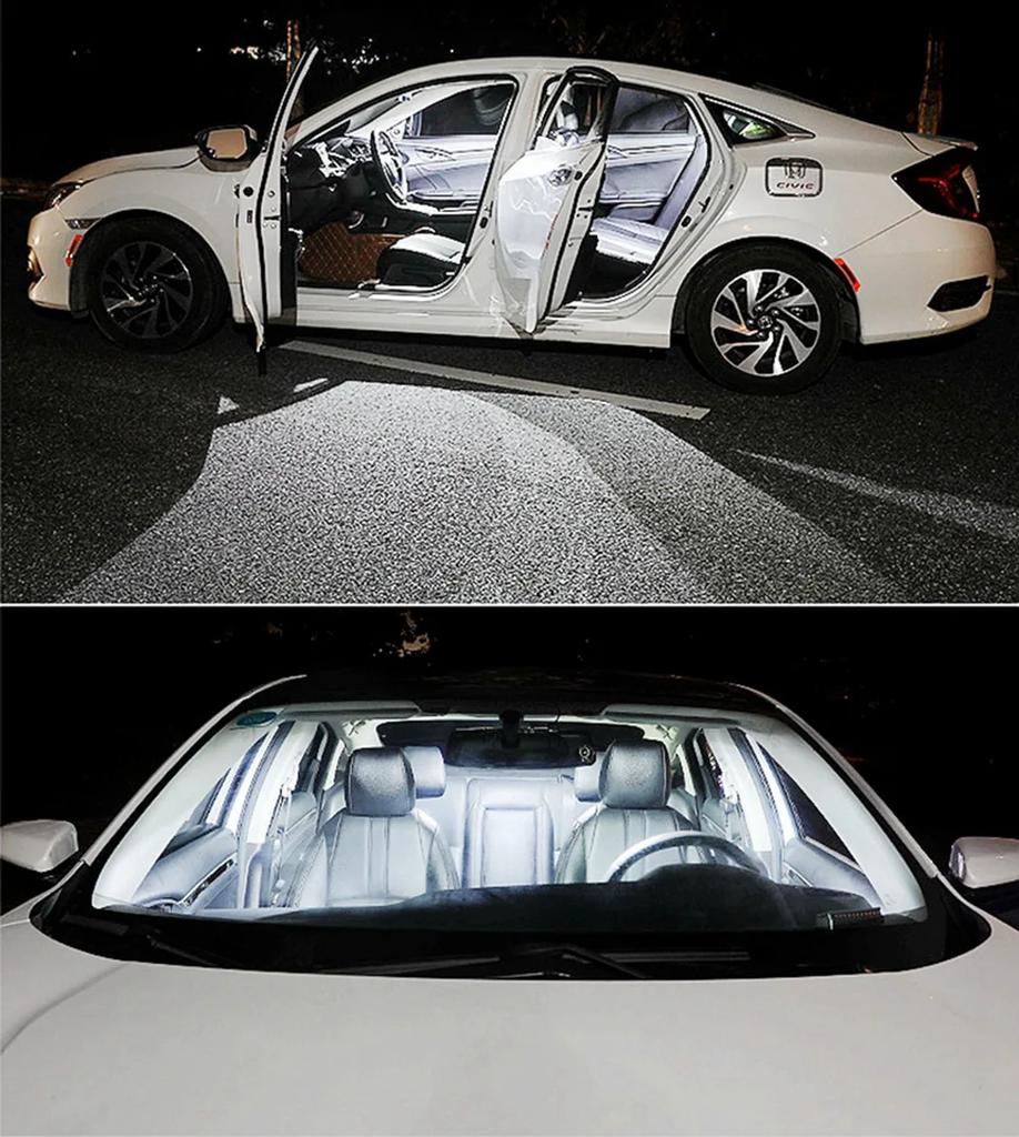 2pcs C5W LED CSP 1860 Signal Lamp Canbus Bulb 41mm 39mm 36mm 31mm Festoon Light C10W LED Auto Interior Reading Dome Light