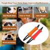 Durable Dog Bite Stick with 2Rope Handles Teeth Clean Grinding Molar Dog Training Supplies Linen Rope Chew Toy Dog Bite Tug Toy