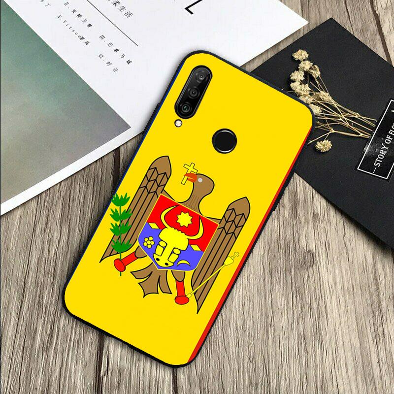 

Moldova Flag For Huawei Nova Y72 Y73 Y90 Y70 Y60 Y91 Y61 12s 12i 11i 8i 9 10 SE P40 Lite P60 P30 Pro Case Huawei Nova 10