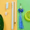 12pcs 0.5mm Creative Butterfly Tassel Pendant Pen High-value Stationery Pendant Gel Pen Back To School Season