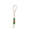10Pcs Wooden Beads Ornament Wood Beaded Christmas Tree Decoration For Wall Window Staircase Holiday Party Decoration