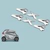 Car Metal 3D 4x4 Displacement Badge Truck Auto Motor Sticker Decoration Decal