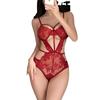 Sexy Royal Sister Lace Erotic Underwear Perspective Free Gathering Show Big Lace Onesie Women Pure Desire Uniform