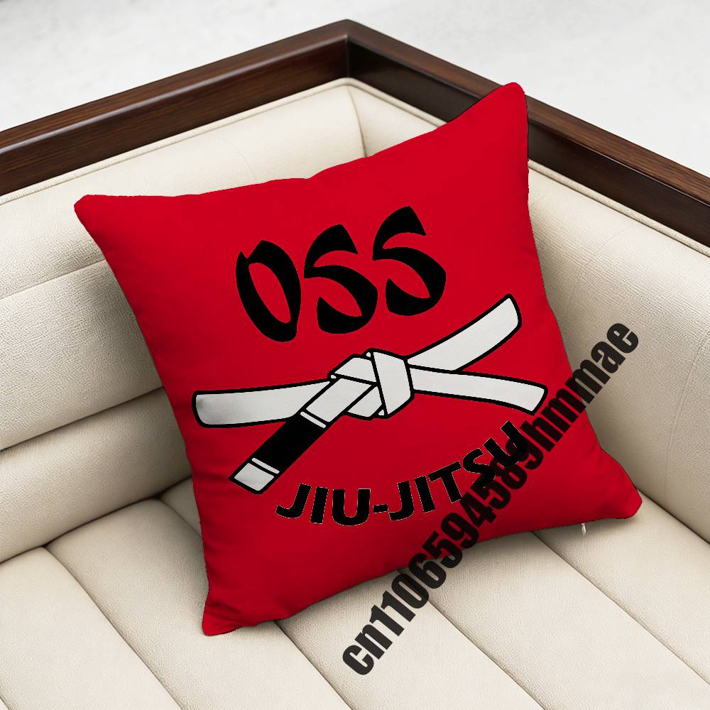 Brazilian Jiu Jitsu BJJ Japan Judo Coffee Snake Throw Pillow Case Sham xcm xcm Square Car Pillowcase Pad Cushion Cover