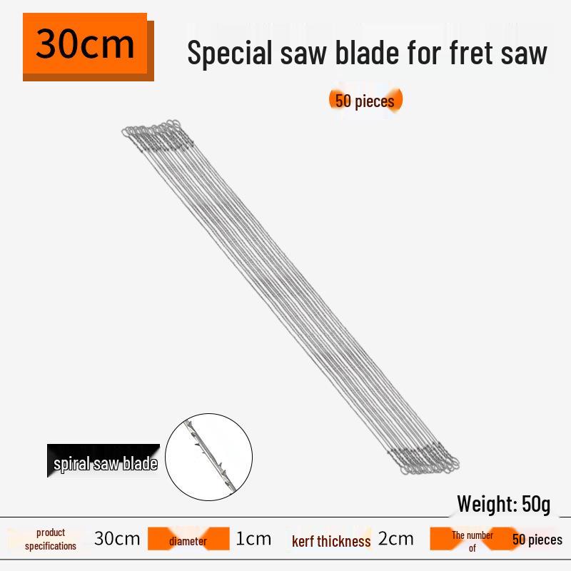 Multifunctional Handheld Steel Wire Fret Saw Blade for Woodworking