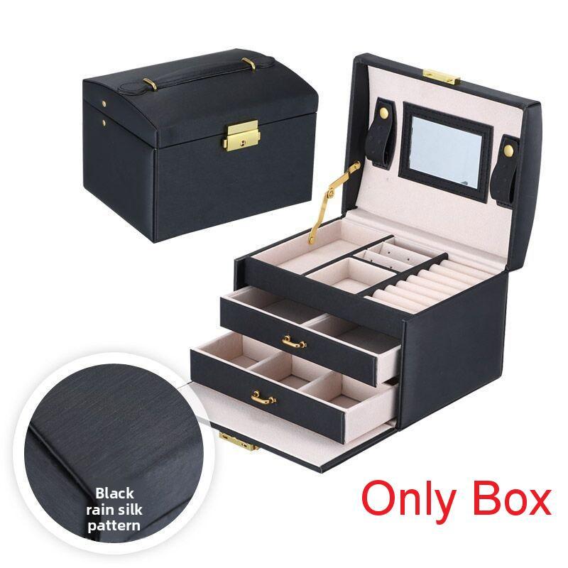 Jewelry Storage Box With Lock For Women And Gift Giving
