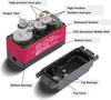 DS5180 Servo Digitale ad Alto Torque 80KG 7.4V | Alluminio CNC Completamente Metallico | Impermeabile | Ideale per Crawler RC, Auto 1/10, Robotica