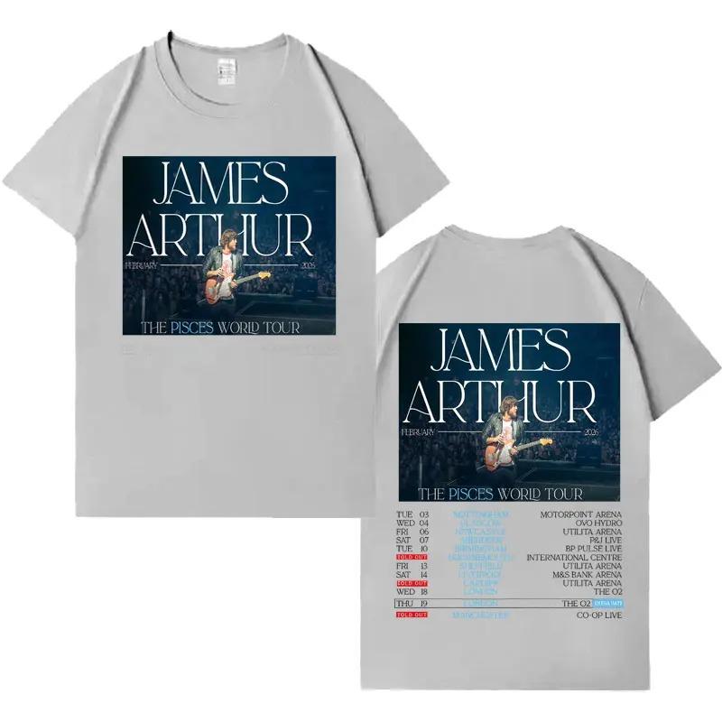 

Singer James Arthur 2026 Fashion Graphic Mens Harajuku Style Casual TShirt Loose Comfortable Short Sleeve TShirt 4XL