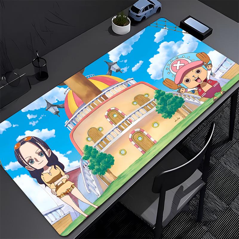 ONE PIECE Mousepad Office Computer Desk Mat Keyboard Mouse Pad Laptop Cushion big Nonslip Deskpad PC carpet Anime Game Mousepad
