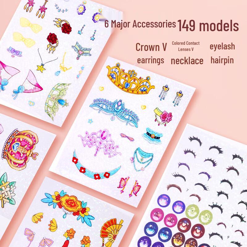 Children's Princess Makeup Bag Quiet Book Toy