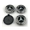 Hub Cap 4PCS 75mm NEW Car Logo Wheel Center Hub Caps Cover for Mercedes Benz B/C/E/S Class A Class C200L GLC GLK CLA W166 W163 W221