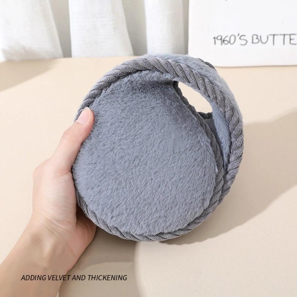 Einfarbige Warme Ohrenschützer Kälteschutz Ohrenschützer Mode Ohrenabdeckung Damen Herren