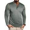 2025 Autumn and Winter New Long-sleeved Men's T-shirt Bottoming Shirt